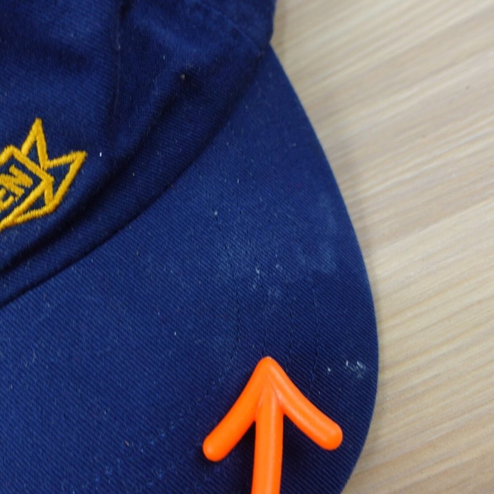 Polo Ralph Lauren Hat Mens Blue Navy Cap USA Flag Logo Pony Cotton Leather Strap - Picture 11 of 12